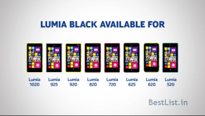 Nokia Lumia Black Update