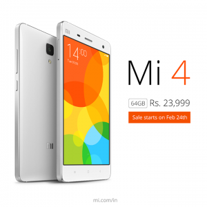 Xiaomi Mi 4 64 GB Sale